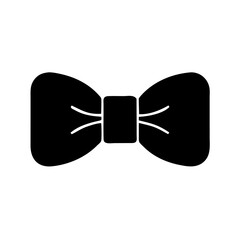 Sticker - Black bow tie icon 