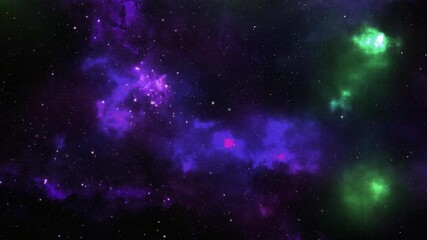 Wall Mural - nebulae and cosmic dust stars in outer space.