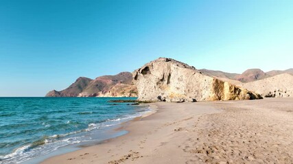 Wall Mural - beach in Andalusia, Spain, Cabo de Gata