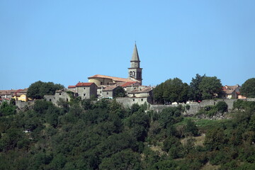 Poster - Buzet in Kroatien