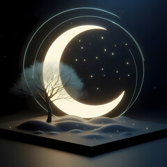 Wall Mural - simple dark background