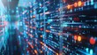 © The Little Hut - Digital transformation concept Binary code Programming Quantum computer : Generative AI
