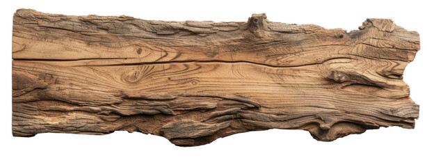 Wall Mural - different a piece of wood empty sign on transparent background