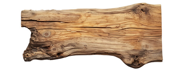 Wall Mural - different a piece of wood empty sign on transparent background