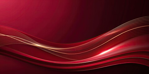 Wall Mural - Soft dark red background with curved lines, elegant and sophisticated , elegant, sophisticated, soft, dark, red