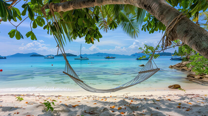 Canvas Print - Tropical paradise beach