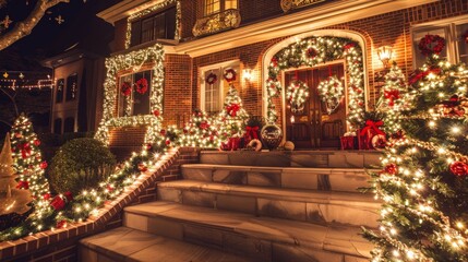 Poster - Describe how you decorate your home for Christmas.