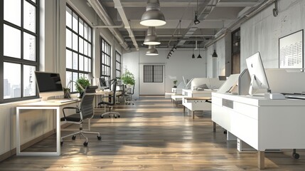 Wall Mural - Discuss the integration of technology in smart office solutions.