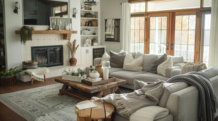 Poster - Share tips for creating a cozy and inviting living room in your house.