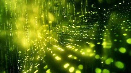 High tech futuristic big data digital technology abstract background with lots of lights