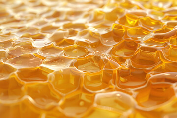 honey texture close up AI generative