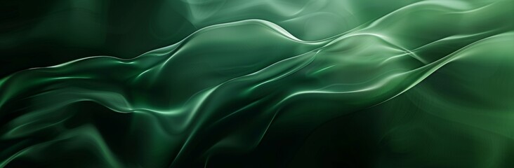 Canvas Print - The background texture of this abstract painting is olive green, moderate green, and very dark green colors. It can be used as a header or banner to highlight text or images.