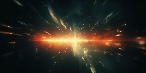 Wall Mural - hyperspace travel