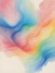 Wall Mural - abstract watercolor background with aurora