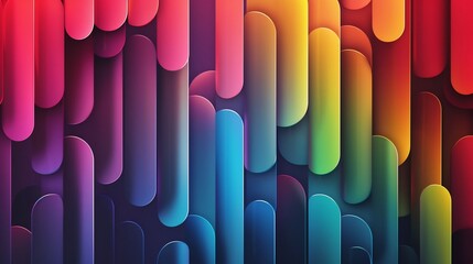 Wall Mural - Abstract Rainbow Gradient Background