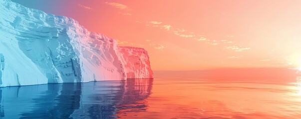 Efficient asset programs, flat design, side view, model theme, water color, Split-complementary color scheme