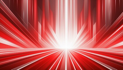 Wall Mural - Simplistic red and white light flare background, digital art background 