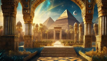 Wall Mural - fantasy egypt