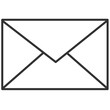 © BarakatGuru - black outline envelope mail icon sign