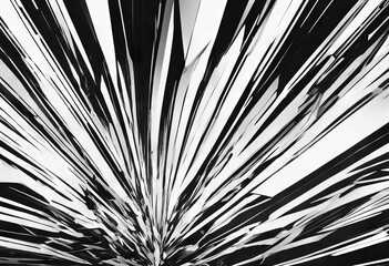 Wall Mural - black action anime white comic motion line background animation fast lines speed blur abstract art
