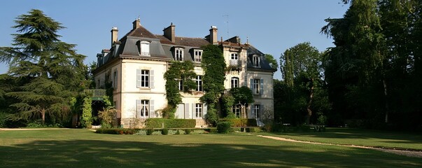 beautifully restored chateau.