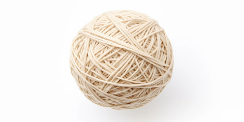 beige ball of wool