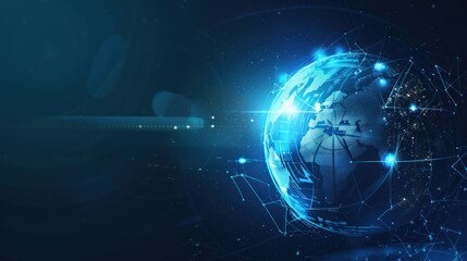 Global Network Illustration