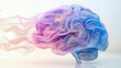 © FATNA - Digital brain illustration with pink and blue gradients on a white background