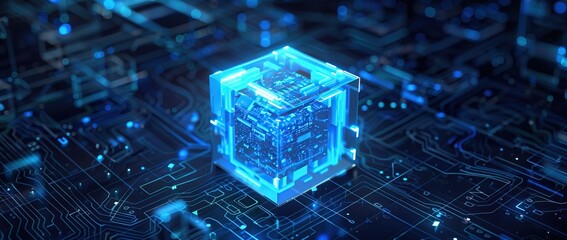 Digital Cube in a Circuitry Network