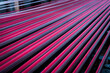 © Anton Blanke - Colorful Aligned Threads on Loom