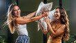 © Furqan - Friends Having a Pillow Fight