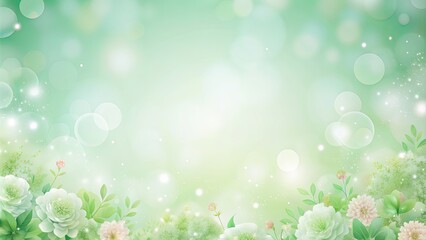 Wall Mural - Soft and soothing pastel green background, gentle, calm, serene, peaceful, tranquil, solid, light, subtle, delicate, simple