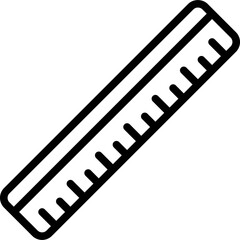 Sticker - ruler icon