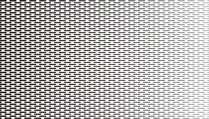 Black and white halftone pattern. With stripes shape. Fully editable vector element. Vector Format Illustration 