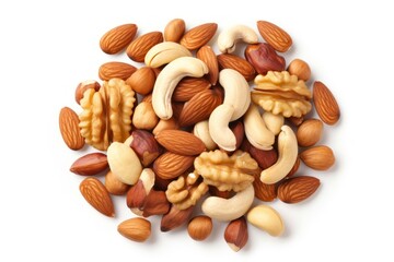 Poster - Mixed nuts backgrounds food seed.