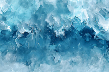 Wall Mural - Abstract Blue Watercolor Background