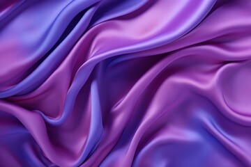 Sticker - Abstract pattern backgrounds purple satin.