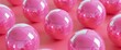 © HH CA Studio - 3D rendering of sphere objects in pink, Valentine's decoration, playful and lovely