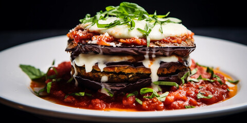 Wall Mural - eggplant parmesan