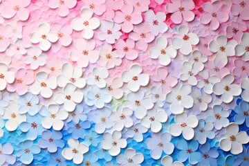 Sticker - Sakura pattern backgrounds flower nature.