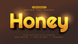 © starlineart - honey text effect editable font in golden color