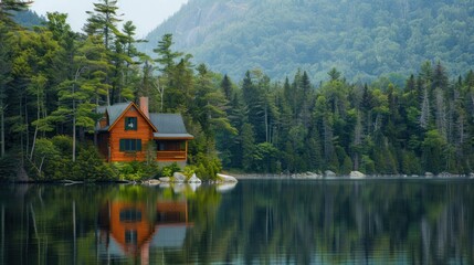 Wall Mural - Mountain Retreat 