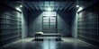 © Sujid - Dark and eerie rendering of a prison cell at night, prison, cell, darkness, confinement, night, interior, spooky, creepy, jail