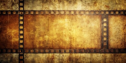 Wall Mural - Grunge empty film background with minimalist composition, grunge, empty, film, background, minimalist, composition, single