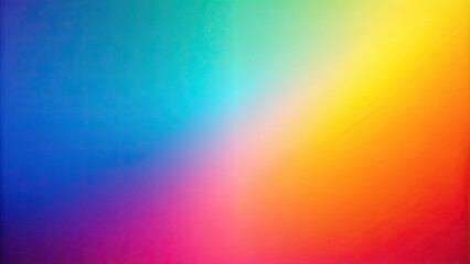 Canvas Print - Colorful gradient background with a smooth transition from one vibrant color to another, Abstract, vibrant, smooth, gradient