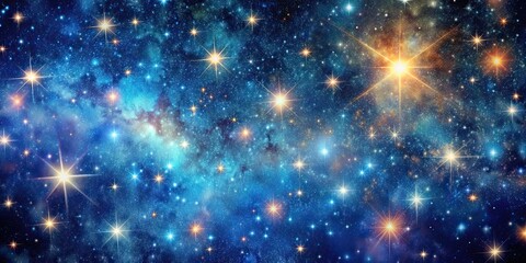 Wall Mural - cosmos filled with countless stars, space, universe, astronomical, galaxy, celestial, sky, constella
