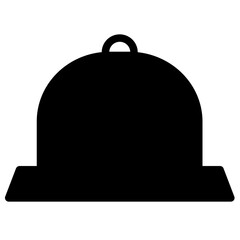 Poster - Bell Hotel Ring Glyph Icon