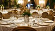 © pkproject - Elegant Ballroom Setup for Prestigious Gala Dinner,Luxury Experience