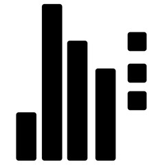 Sticker - Nalytics Finance Graph Glyph Icon