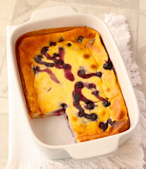 Poster - Blueberry quark cheesecake